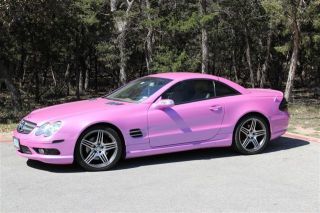 2004 Sl 500 Custom Pink Included,  Amg Rims photo