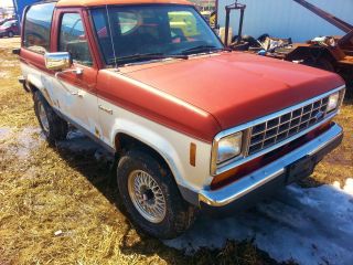 Ford Bronco Ii 4x4. ,  Reliable And Strong Running.  1987 Xls.  Classic photo