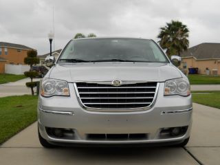 2008 Chrysler Town And Country Limited Luxury 4.  0 Silver Mini Van photo
