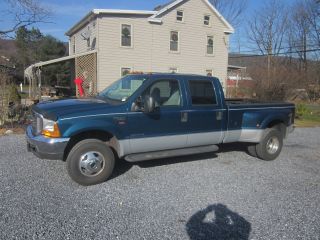 2000 Ford F350 7.  3 C / Cab 4x4 Drw Built To Tow photo