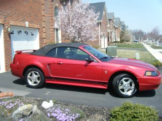 2002 Ford Mustang Base Convertible 2 - Door 3.  8l photo