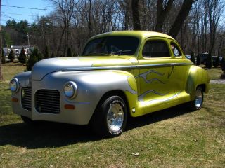 1946 Plymouth 2 Dr Sedan Hot Rod Project Driver Chevy V8 Auto Titled 47 48 49 50 photo