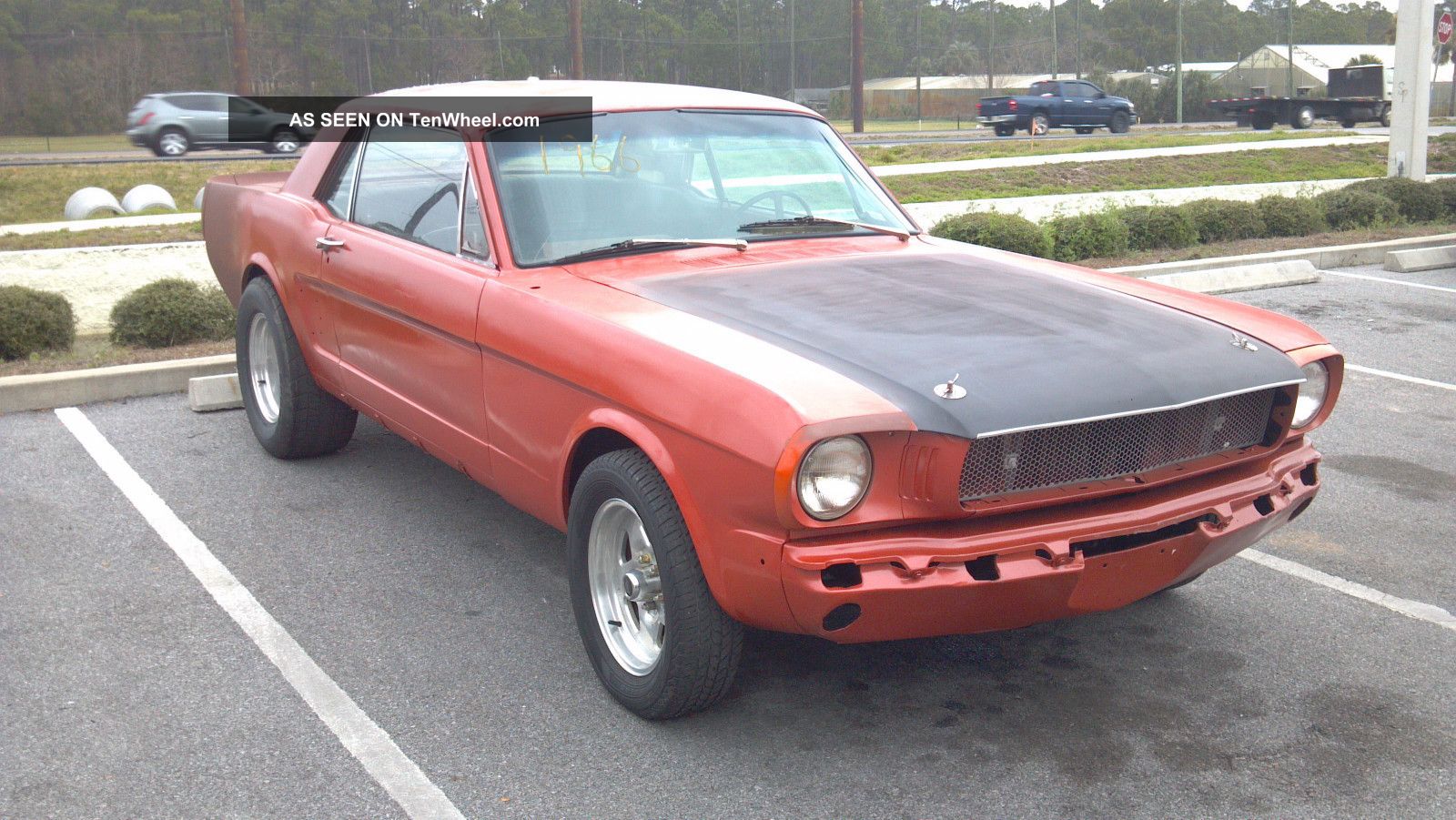 1966 Ford mustang convertible project car #1