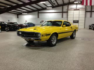 1969 Shelby Gt500 428 Scj Drag Pack 4 Speed Yellow photo