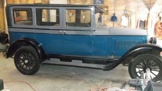 1925 Willys Overlandr 4 Dr.  Formal Sedan Museum Piece Stored 22 Yrs. photo