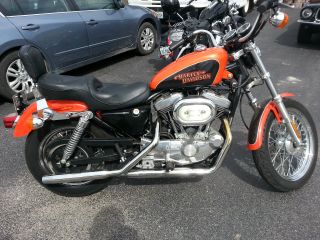 2001 Harley Davidson Sportster 1200 Orange / Black photo