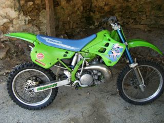1991 Kawasaki Kx250 Good Shape.  Ready To Ride. photo