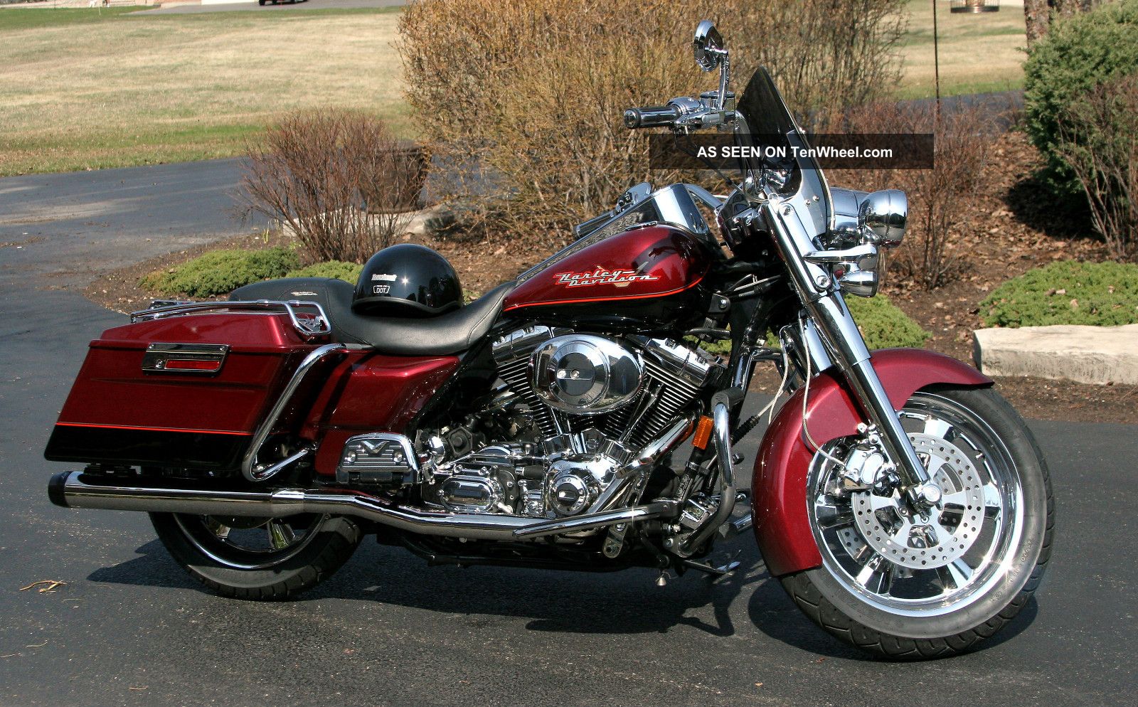 2002 Harley Davidson Road King W / Big Bore & Tons Of Chrome
