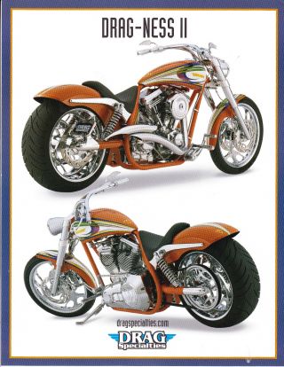 2002 Arlen Ness Custom Built Drag - Ness Ii Drag Specialites Motorcycle photo