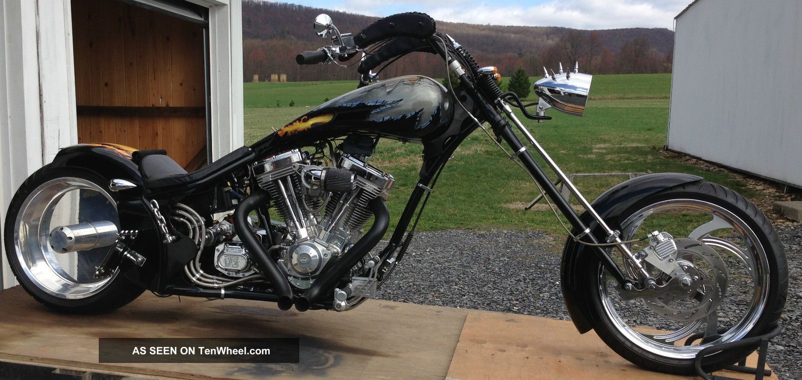 2006 Custom Motorcycle Chopper Pro Stock Hunns Warrior Chopper photo