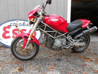 2002 Ducati 900 Monster Red Remus Performance Bike photo
