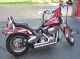 2003 Harley Davidson Springer Softail Fxstsi 1ooth Aniver.  Lux.  Rich Red 13800 Mi. Softail photo 3