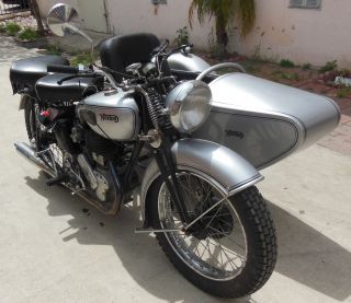 1939 Norton Big 4 Single With Sidecar,  74 Years Old,  Runner photo