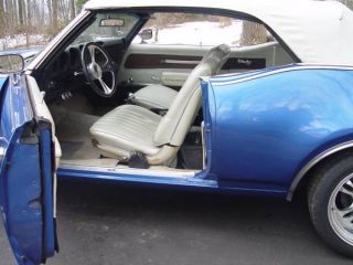 1969 Oldsmobile Cutlass Convertible Hot Blue photo