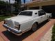 1981 White Lincoln Mark Vi Base Sedan 2 - Door 5.  0l Mark Series photo 6