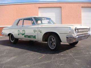 1964 Dodge 330 Max Wedge 4 Speed Unrestored Factory Race Car photo