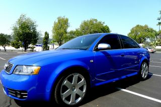 2005 Audi S4 4.  2l V8 Quattro - Limited Edition Nogaro Blue photo