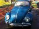 1965 Blue Volkswagen Beetle 2 Door Coupe Beetle - Classic photo 6