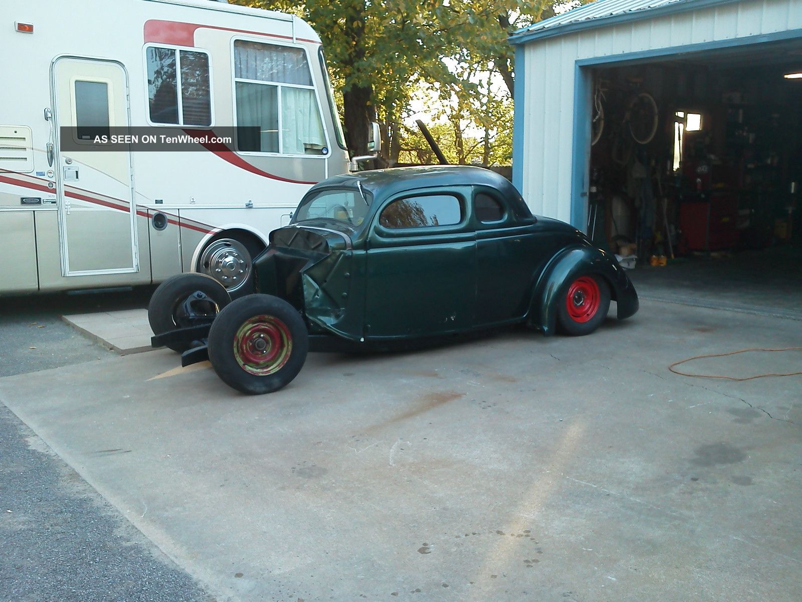 1936 Ford coupe rat rod #6