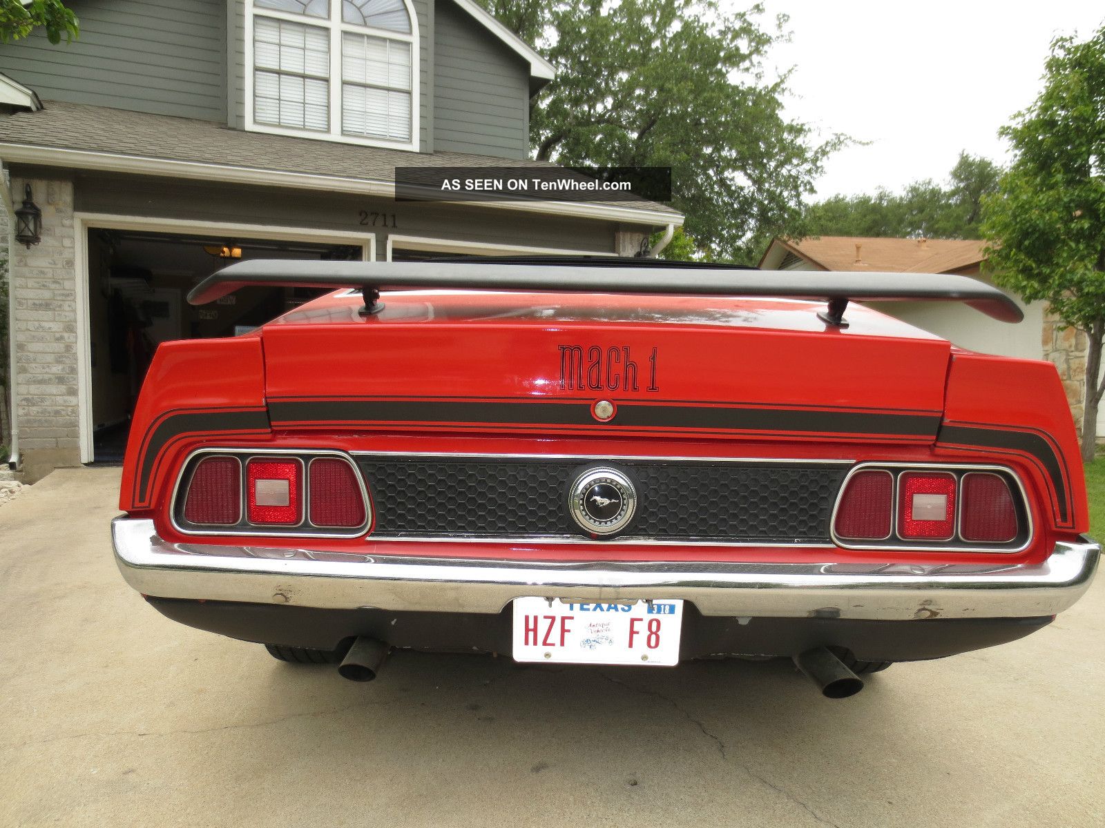 1972 Ford mustang crate #9