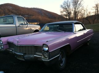 1965 Cadillac Coupe Deville / Pink Cadillac photo