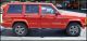 1998 Jeep Cherokee Classic Sport Suv Red 4dr 4wd 6 Cyclinder Only Cherokee photo 1
