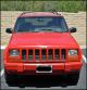 1998 Jeep Cherokee Classic Sport Suv Red 4dr 4wd 6 Cyclinder Only Cherokee photo 3