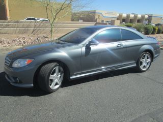 2009 Mercedes - Benz Cl550 4matic Coupe 2 - Door 5.  5l Awd Amg Pkg Runs Perfectly photo