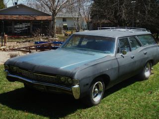 1968 Impala Station Wagon With 1995 Fuel Injected Lt1 350 / 4l60e Transmission photo