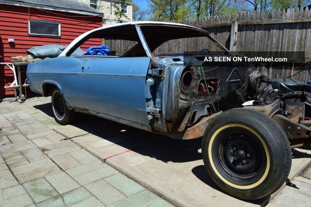 1966 Chevy Impalasport Coupe V - 8 Project Car Impala photo
