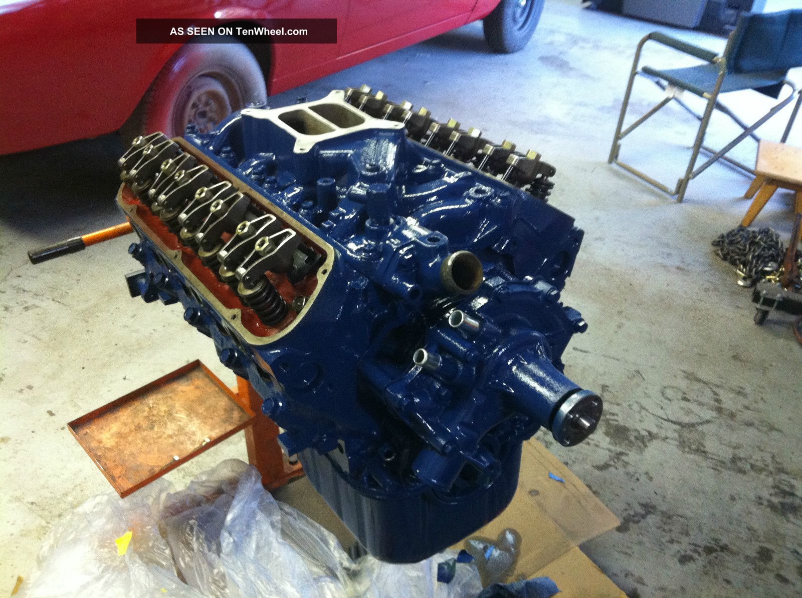 Ford 302 engine paint colors