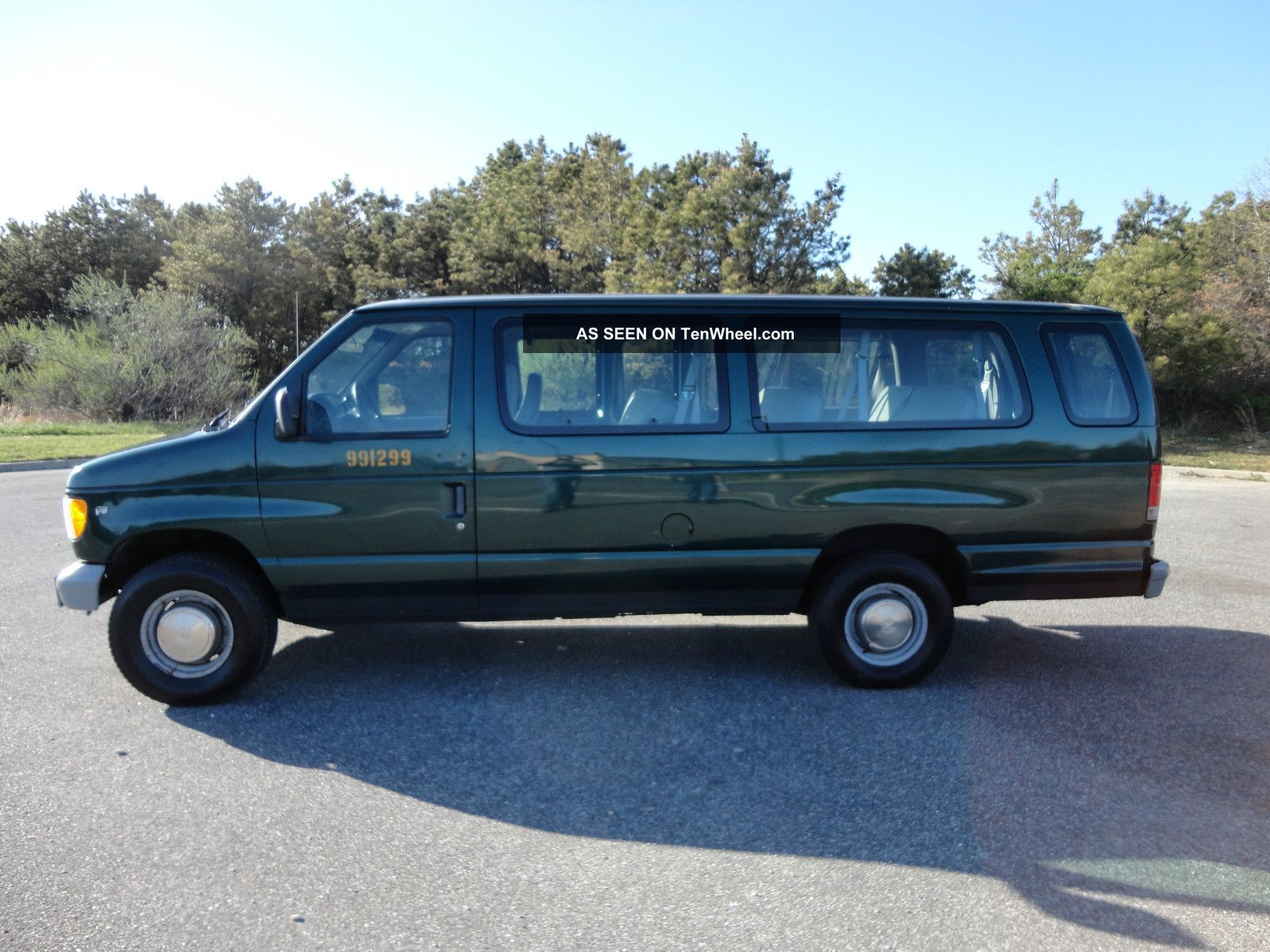 1999 Ford e350 15 passenger van for sale #3