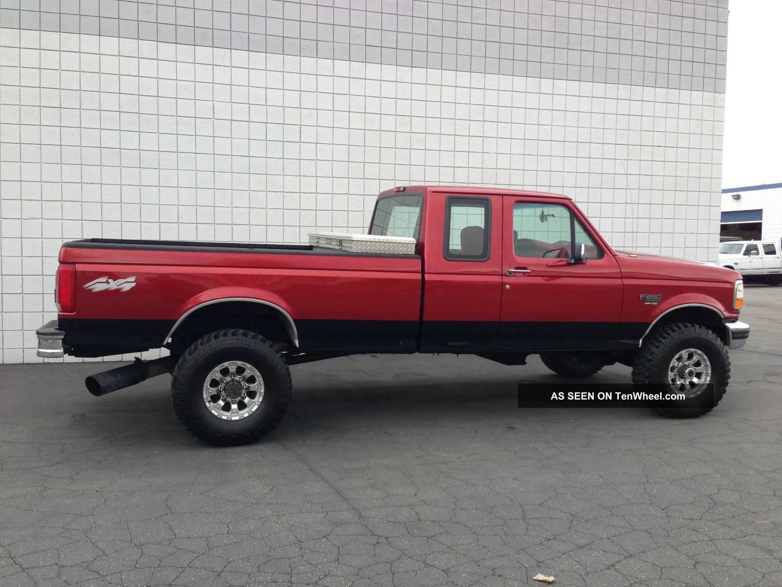 Lifted ford f 250 supercab #2