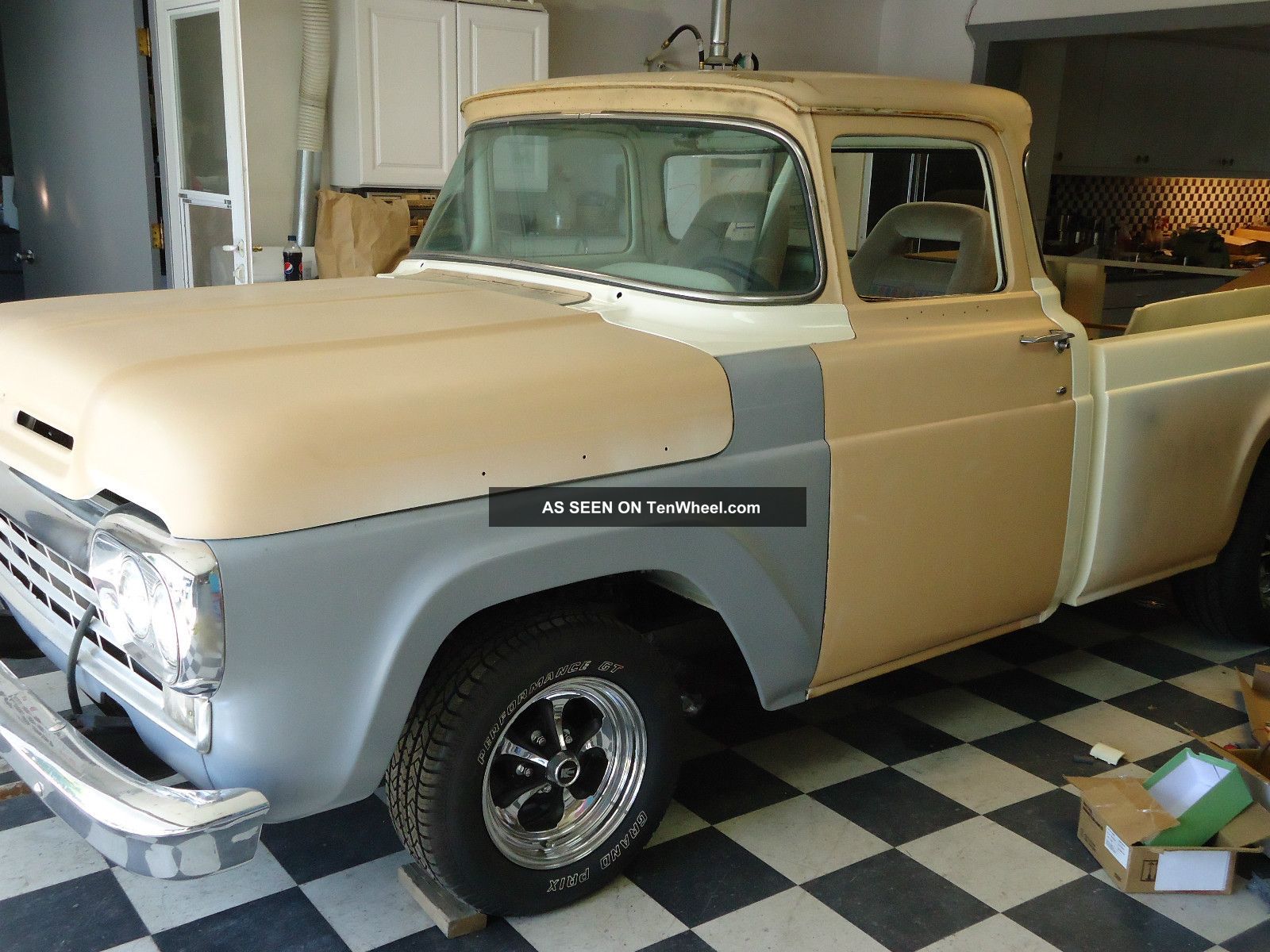 1960 Ford pickup glass #3