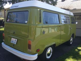 1978 Newly Repainte Green Color,  Vw Westfalia Bus With photo