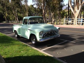 1957 Chevy Pick Up Task Force 3100 Short Bed Chevrolet Truck photo