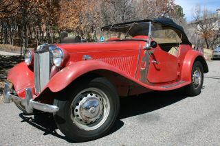 1951 Mg Td In Nearly Condition photo