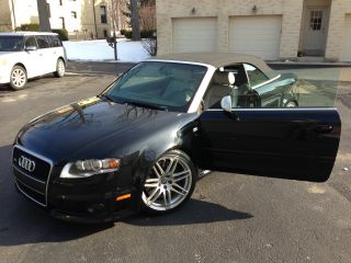 2008 Rs4 Cab Black / Lt Grey 10k In Extras Car Is photo