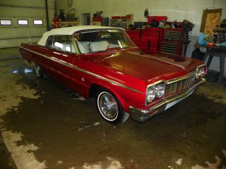 1964 Impala Ss Convertible 4sp,  Driver Quality 409 Badges photo