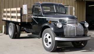 1946 Chevrolet Truck 1 - 1 / 2 Ton Dually Tilt Bed,  Runs Well photo