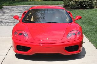 2001 Modena,  Red / Tan,  F1 Auto / Paddles,  Challenge Grill,  Red Calipers,  Shields photo