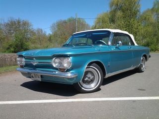1964 Corvair Monza Convertible 110 Hp W / Automatic Transmission - photo