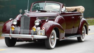 1940 Packard 120 Convertible 4 Door Straight Eight Collector Car photo