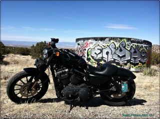 2011 Harley Davidson Sportster 883 Iron Murdered photo