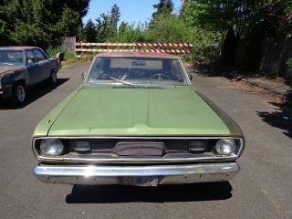 1971 Plymouth Valiant Numbers Matching 318 photo