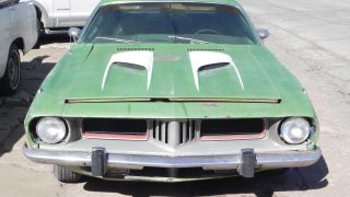 1973 Plymouth Cuda,  Running,  Drivable,  Needs Total Restoration,  Great Project photo
