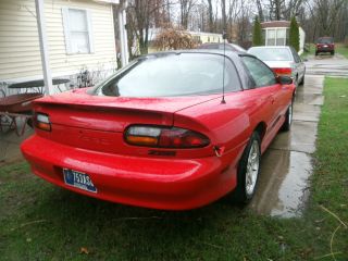 2002 Camaro Z28 Turbocharged 35th Anniversary Red Auto T - Tops photo