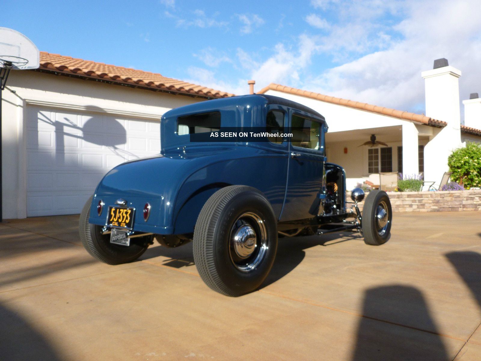 1929 Ford 3 window coupe #4