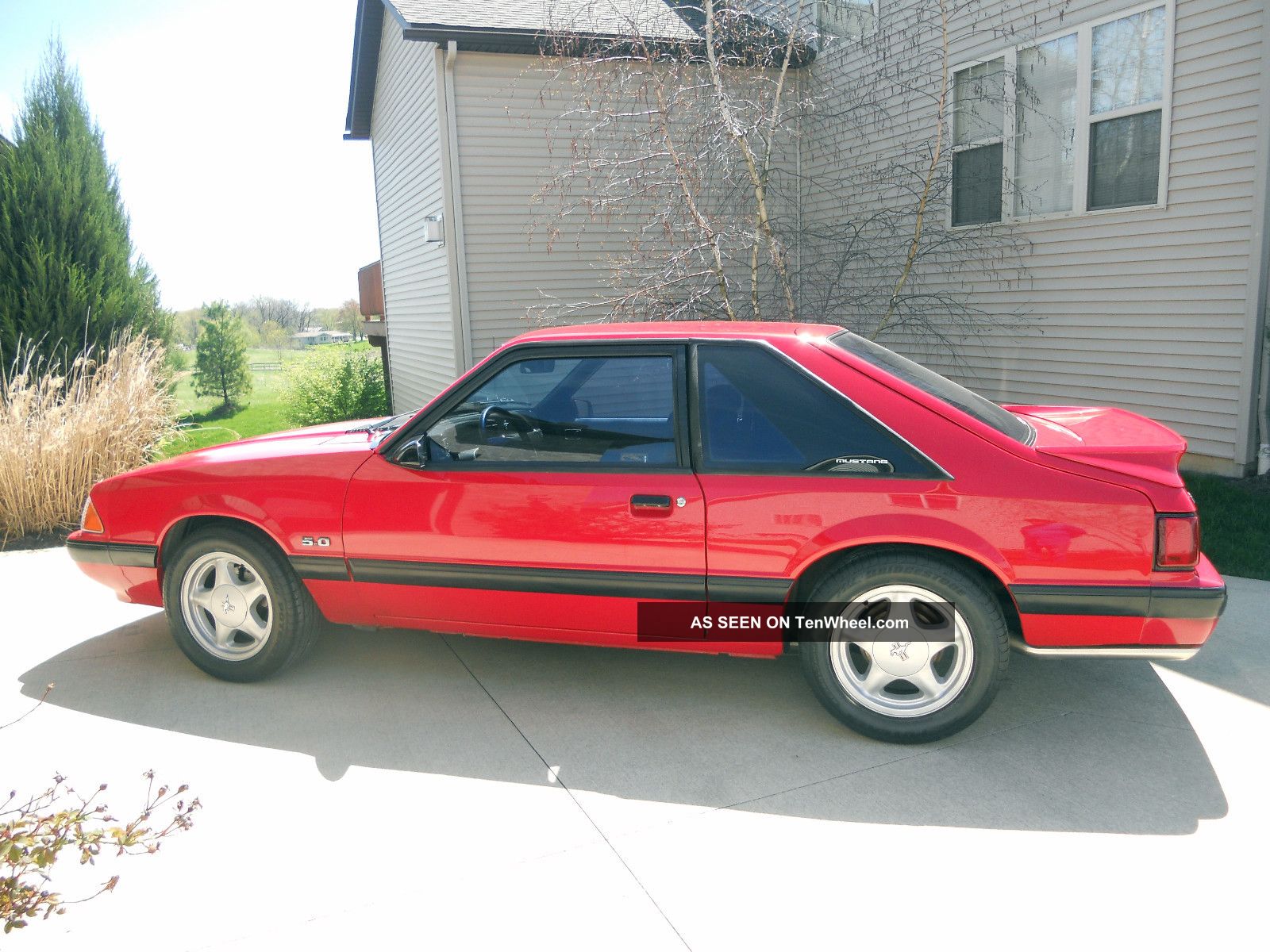 1991 Ford Mustang Lx Hatchback 2 - Door 5.  0l Mustang photo