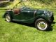 Morgan 1953 Plus 4 Flat Radiator Dual Spare Two Seater British Racing Grn / Brwn+4 Other Makes photo 2